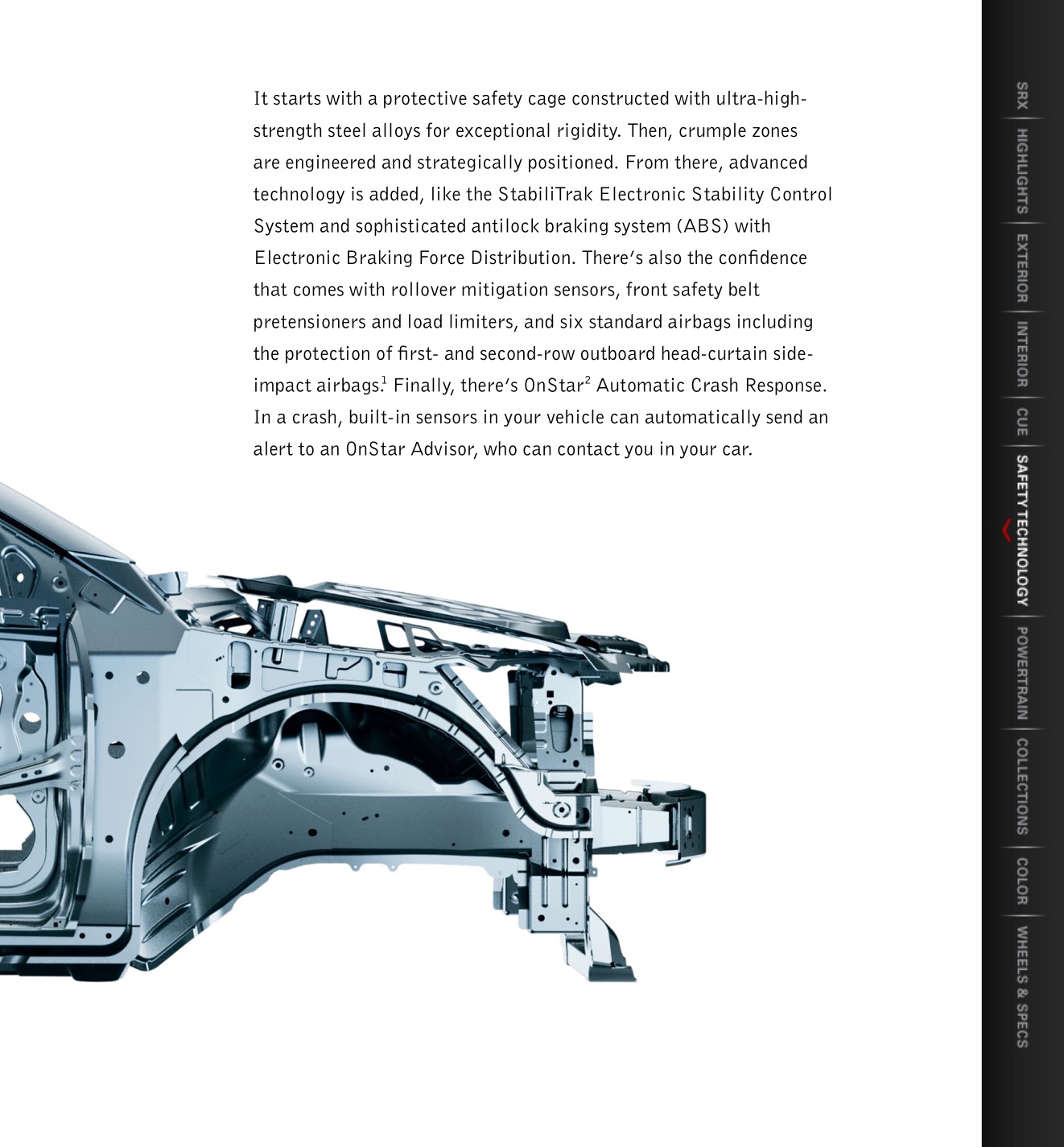 2013 Cadillac SRX Brochure Page 47